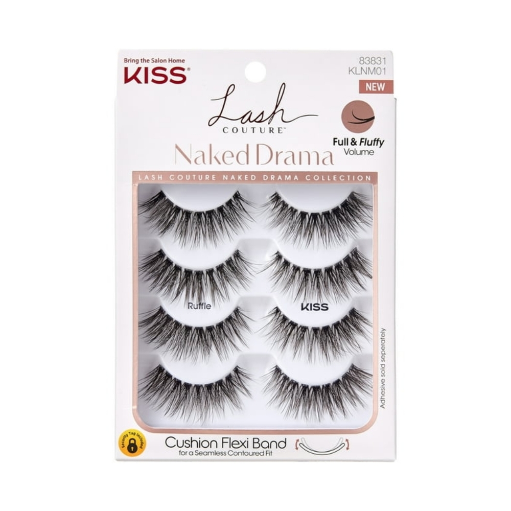 Kiss Lash Bundle 2 NEW lashes 1 NEW glue